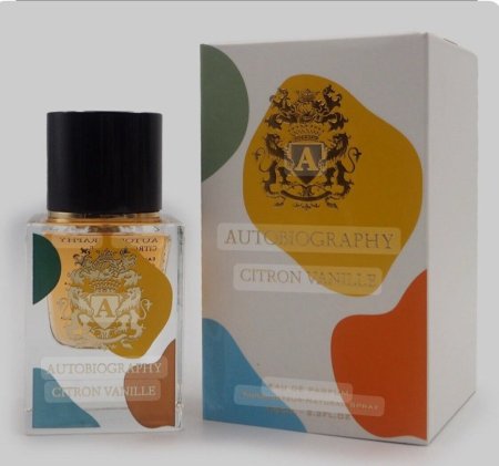 Paris Corner Autobiography CITRON VANILLE 65ml EDP UNISEX LASTINGELEGANT SCENT