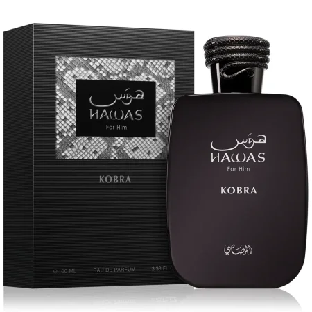 RasasiMen's Hawas Kobra EDP Spray 3.4 oz Fragrances هوس كوبرا