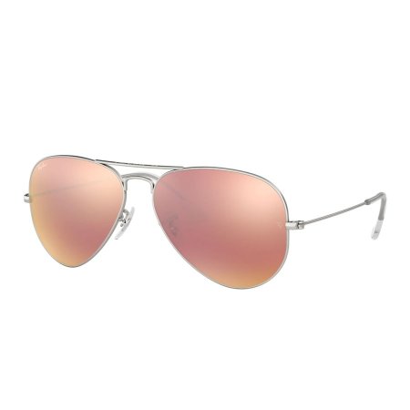 Ray-Ban Aviator Flash Lenses RB3025 019/Z2 Matte Silver Copper
