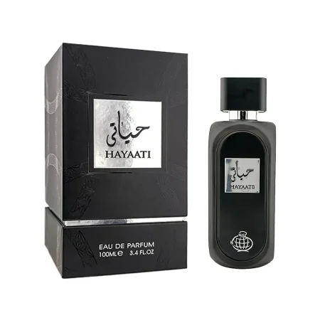 عطر حياتي الاصدار الأسود من فراجرانس وورلد للرجال 100 مل- Hayaati black By Fragrance World For Men 100ML
