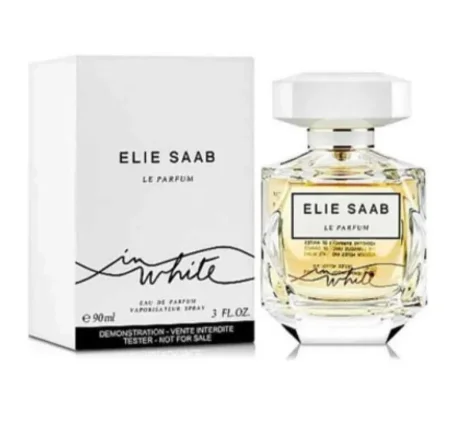 Elie Saab Ladies Le Parfum In White EDP Spray 3.04 oz (Tester) Fragrances تستر ايلي صعب لي بارفيوم ان وايت او دو بارفيوم 90 مل