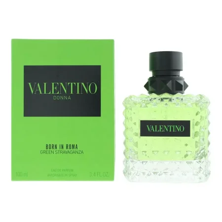 VALENTINO - BORN IN ROMA GREEN STRAVAGANZA EDP 100MLفالنتينو - بورن إن روما جرين سترفاجنزا او دي بي 100 مل