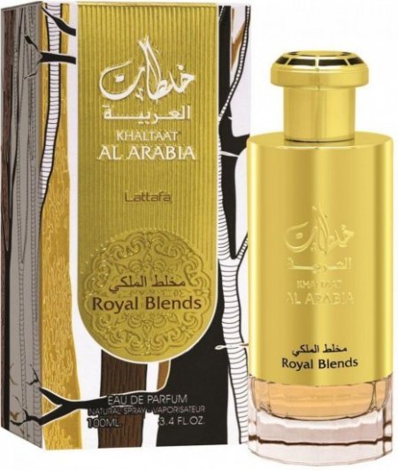 عطر خلطات العربيه ذهبي100مليבושם יוניסקס 100 מ''ל Lattafa Khaltaat Al Arabia Royal Blends או דה פרפיום E.D.P