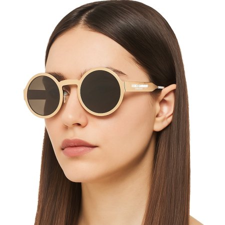 DOLCE & GABBANA DG2234 Round Sunglasses  1106O