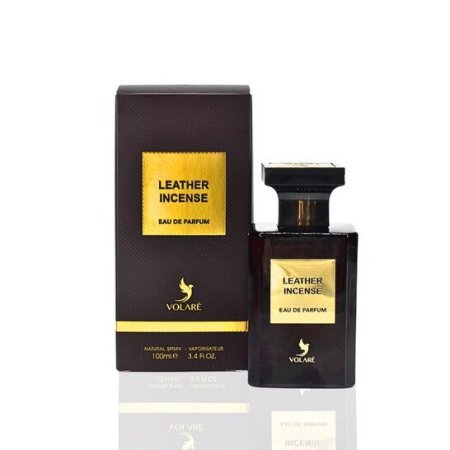 Volare Unisex Leather Incense EDP Spray 3.4 oz Fragrances